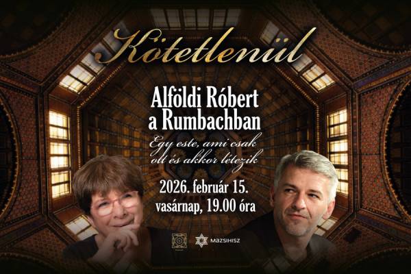 Kötetlenül: Alföldi Róbert a Rumbachban